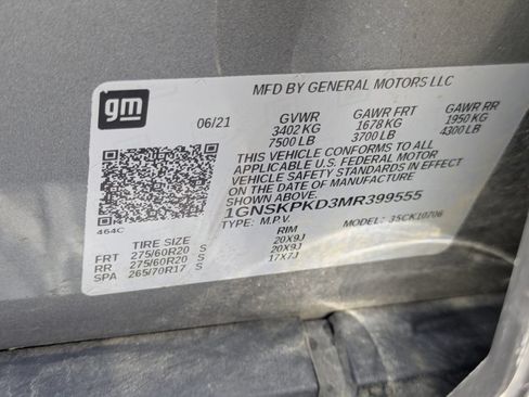 Used 2021 Chevrolet Tahoe Z71 AWD/4WD image 40