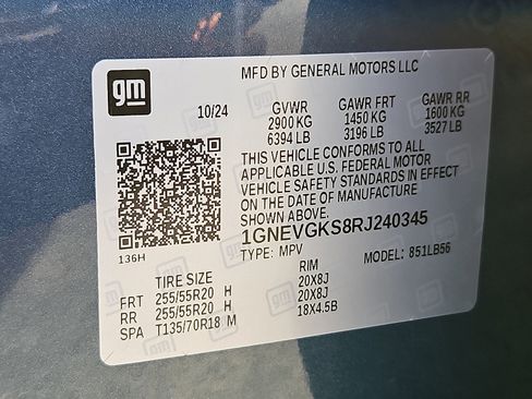 Certified 2024 Chevrolet Traverse LT w/ Midnight/Sport Edition AWD/4WD image 29