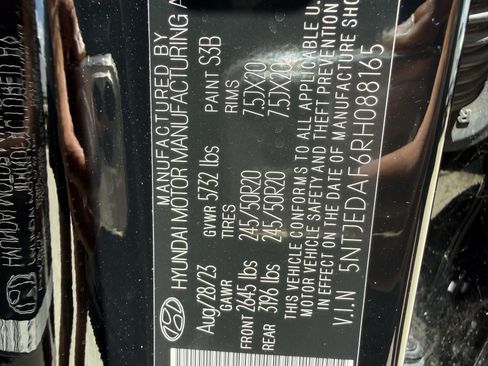 Used 2024 Hyundai Santa Cruz Limited AWD/4WD image 38