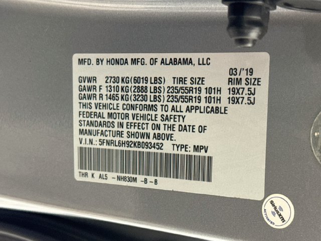 Used 2019 Honda Odyssey Elite image 37