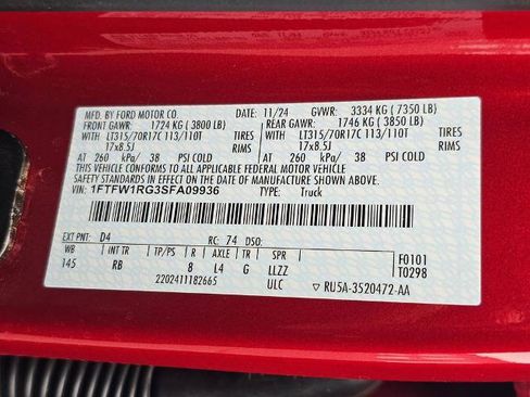 Certified 2025 Ford F150 Raptor image 33