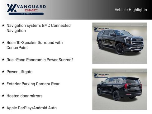 New 2026 GMC Yukon Elevation w/ Elevation Premium Package AWD/4WD image 10