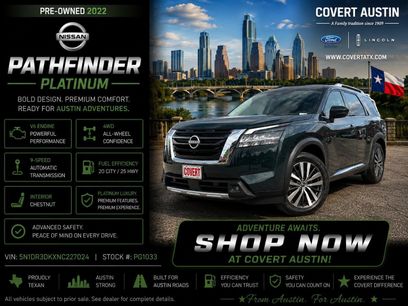 Used 2022 Nissan Pathfinder Platinum w/ Cargo Package