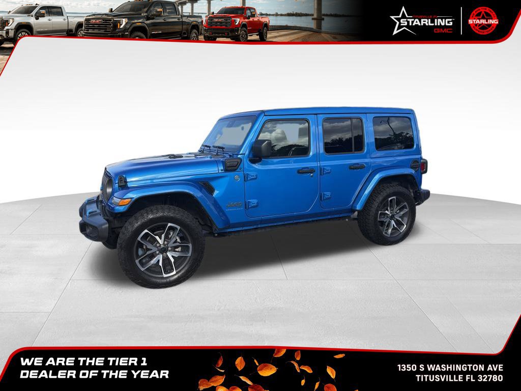 Used 2024 Jeep Wrangler Unlimited w/ Technology Group AWD/4WD 360° Tour