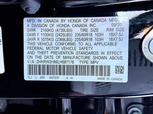 Used 2020 Honda CR-V EX-L image 34