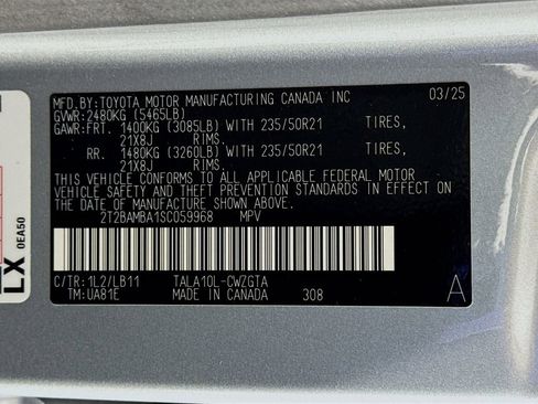 Certified 2025 Lexus RX 350 Premium Plus image 33