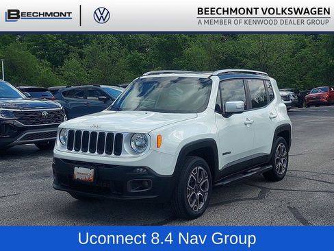 Used 2018 Jeep Renegade Limited w/ UConnect 8.4 Nav Group AWD/4WD image 3
