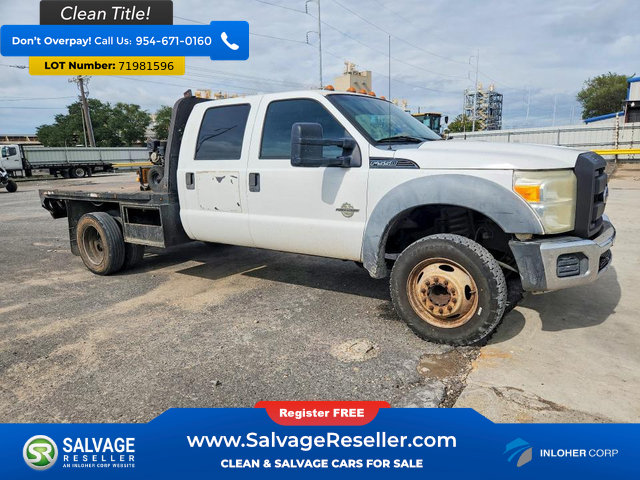 Used 2011 Ford F550 2WD Crew Cab Super Duty w/ Payload Upgrade Pkg image 5
