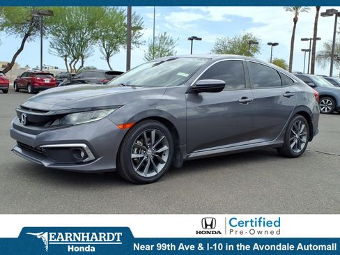 Certified 2021 Honda Civic EX-L image 1