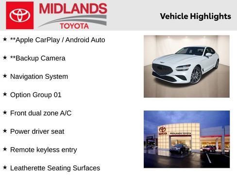 Used 2025 Genesis G70 2.5T image 2