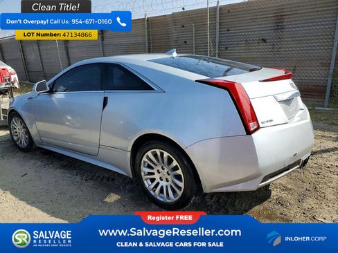Used 2012 Cadillac CTS Coupe RWD image 3