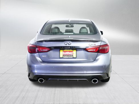 Used 2023 INFINITI Q50 Red Sport 400 w/ Carbon Fiber Package image 6
