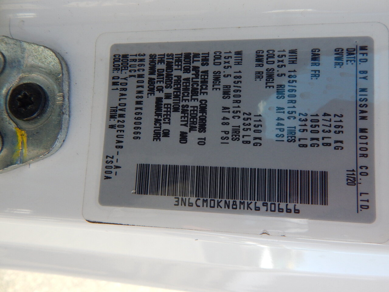 Used 2021 Nissan NV200 S FWD image 28