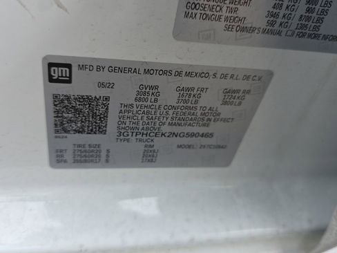 Used 2022 GMC Sierra 1500 Elevation w/ LPO, Elevation Black Package image 20