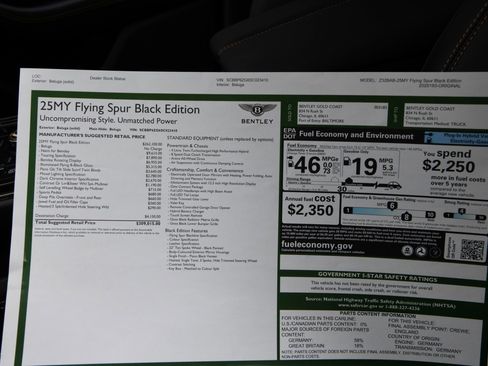 New 2025 Bentley Flying Spur Plug-In Hybrid image 28