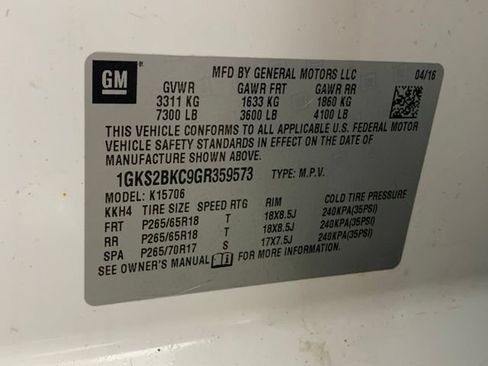 Used 2016 GMC Yukon SLT AWD/4WD image 43
