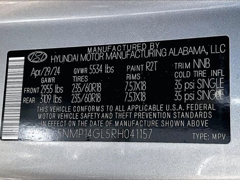 Certified 2024 Hyundai Santa Fe SE image 32