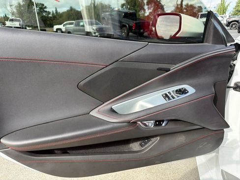 Used 2023 Chevrolet Corvette Stingray Coupe w/ Chrome Exterior Badge Package RWD image 11
