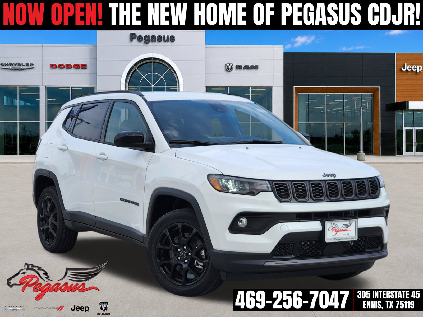 New 2026 Jeep Compass Latitude AWD/4WD 360° Tour