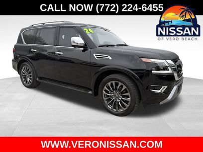 Used 2024 Nissan Armada Platinum w/ Captain's Chairs Package
