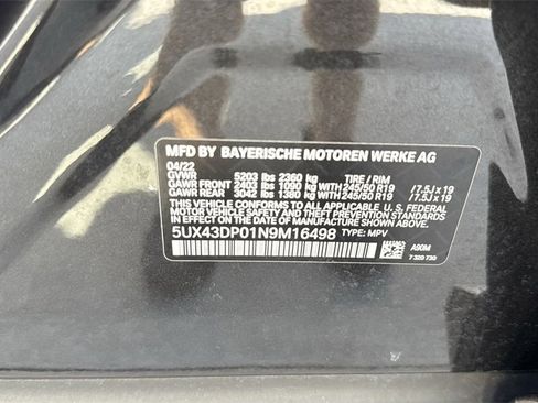 Used 2022 BMW X3 sDrive30i w/ Convenience Package image 62