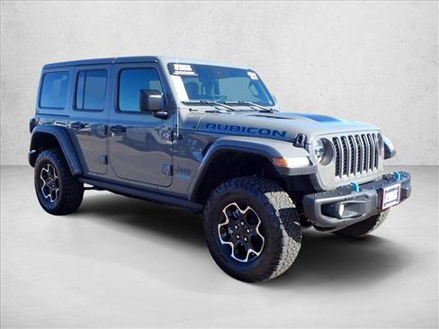 Used 2021 Jeep Wrangler Unlimited Rubicon 4xe w/ Steel Bumper Group image 6