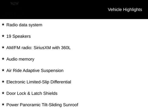 Used 2023 Cadillac Escalade Sport w/ LPO, ONYX Package AWD/4WD image 3