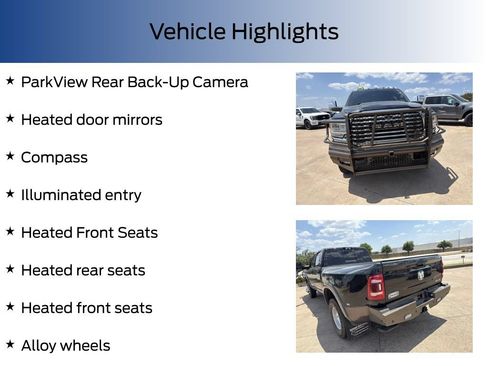 Used 2024 RAM 3500 Limited w/ Towing Technology Group AWD/4WD image 12