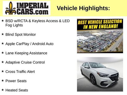 Used 2025 Subaru Legacy Premium AWD/4WD image 3