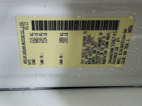 Used 2022 Nissan Maxima SR w/ Sport Mat Group image 36