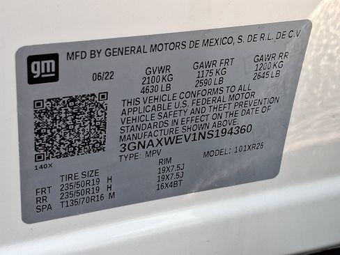 Used 2022 Chevrolet Equinox RS AWD/4WD image 26