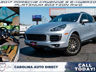 Used 2017 Porsche Cayenne S Platinum