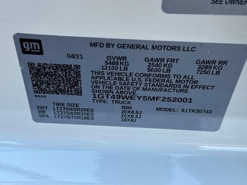 Used 2021 GMC Sierra 3500 Denali w/ Denali Ultimate Package AWD/4WD image 60