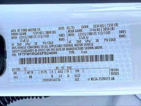 Certified 2025 Ford F150 Raptor image 32