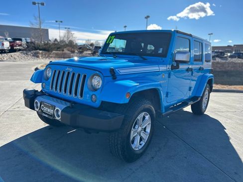 Used 2017 Jeep Wrangler Unlimited Sahara w/ Quick Order Package 24E Chief image 3