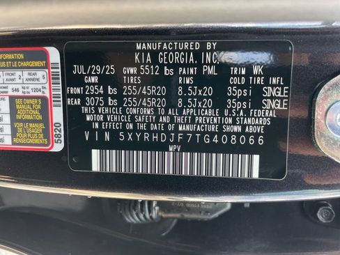 New 2026 Kia Sorento EX AWD/4WD image 36