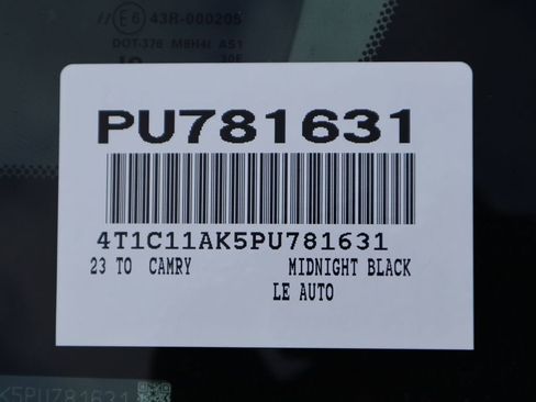 Certified 2023 Toyota Camry LE image 7