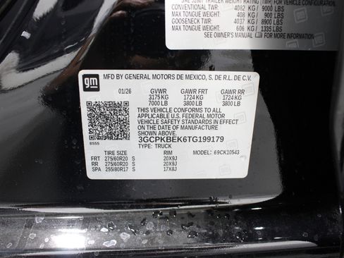 New 2026 Chevrolet Silverado 1500 Custom AWD/4WD image 36