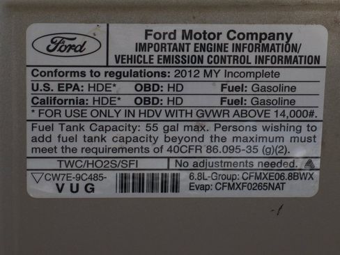 Used 2012 Ford E-450 and Econoline 450 Super Duty w/ Shuttle Bus Prep Pkg image 13