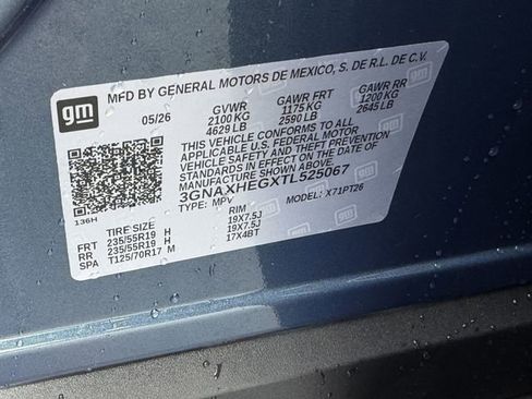 New 2026 Chevrolet Equinox LT w/ Convenience Package II FWD image 20