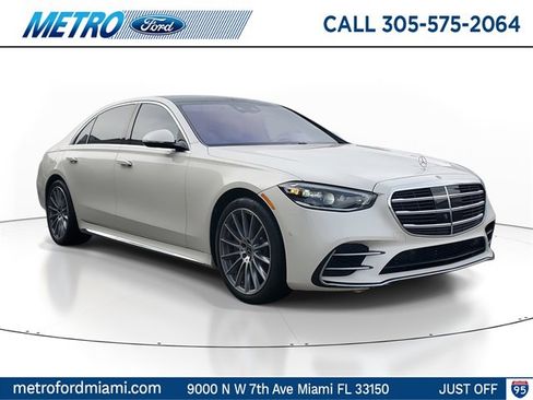 Used 2021 Mercedes-Benz S 580 4MATIC Sedan image 1