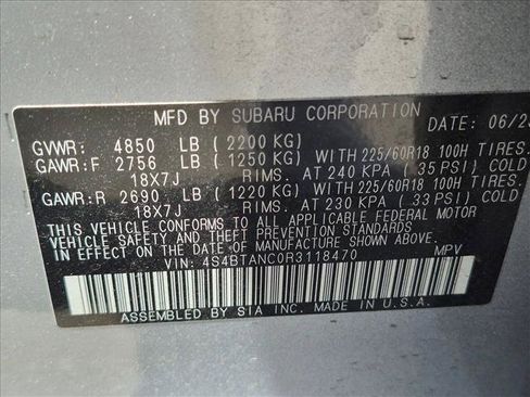 Used 2024 Subaru Outback Limited AWD/4WD image 15