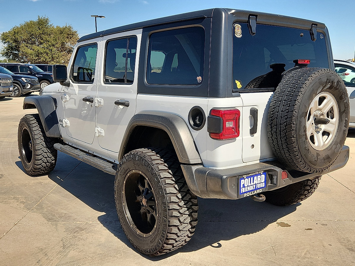 Used 2020 Jeep Wrangler Unlimited Sport S AWD/4WD image 3