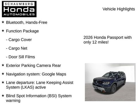 New 2026 Honda Passport TrailSport image 7