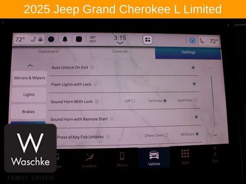 Used 2025 Jeep Grand Cherokee L Limited w/ Trailer Tow Package image 62