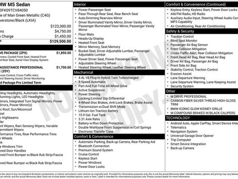 Used 2026 BMW M5 w/ Executive Package image 11