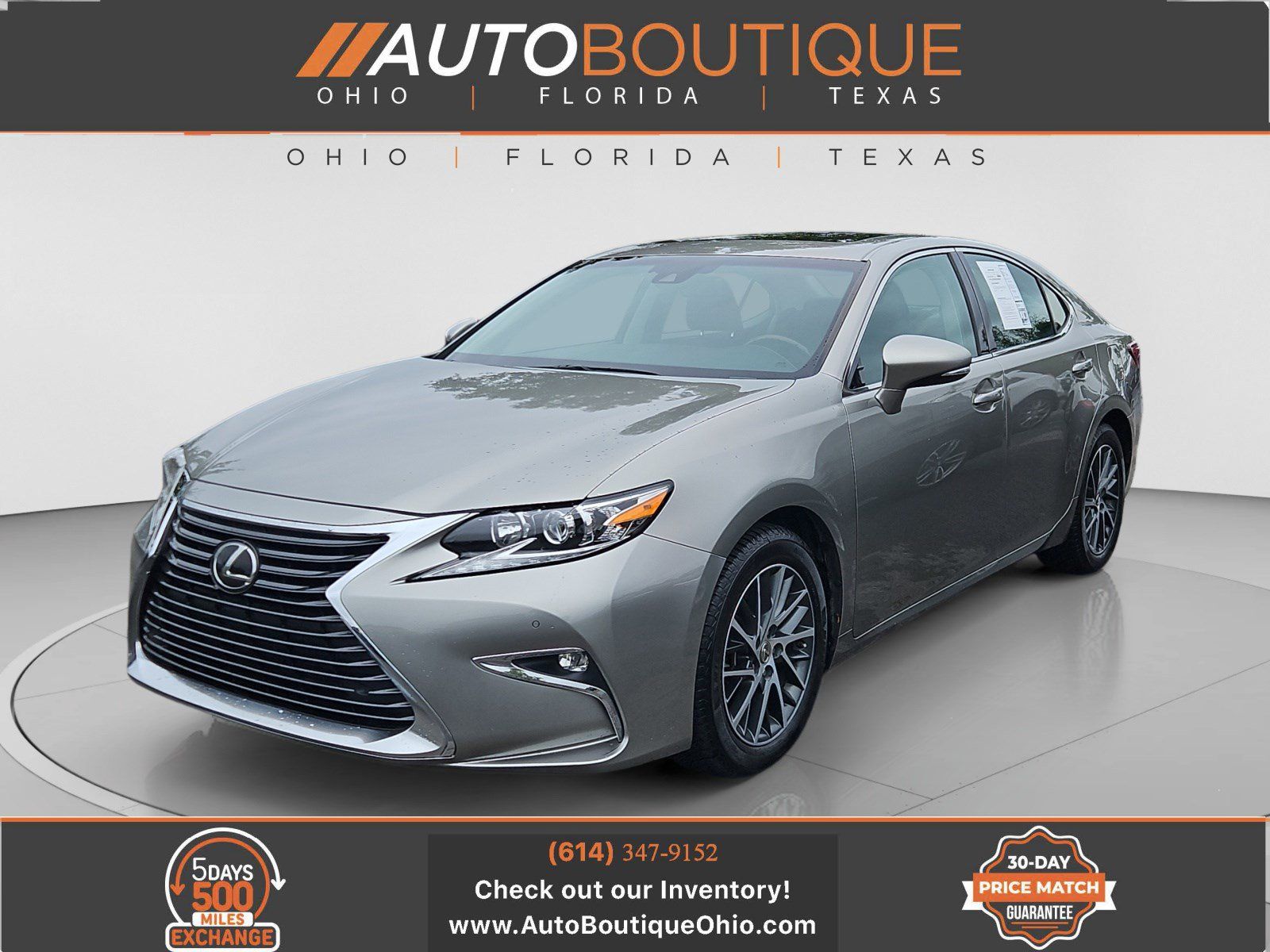 Used 2017 Lexus ES 350 w/ Premium Package FWD image 1