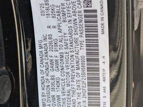 Used 2025 Honda Civic LX image 32