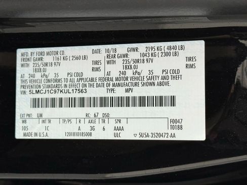 Used 2019 Lincoln MKC Premiere image 59