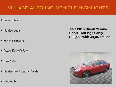 Used 2016 Buick Verano Sport Touring FWD image 7